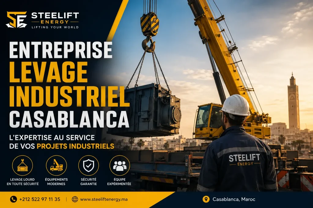 Découvrez comment choisir une entreprise levage industriel Casablanca fiable et sécurisée pour vos projets industriels.